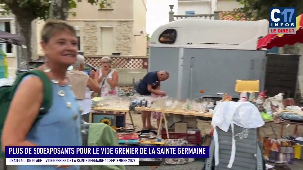CHATELAILLON PLAGE VIDE GRENIER DE LA SAINTE GERMAINE