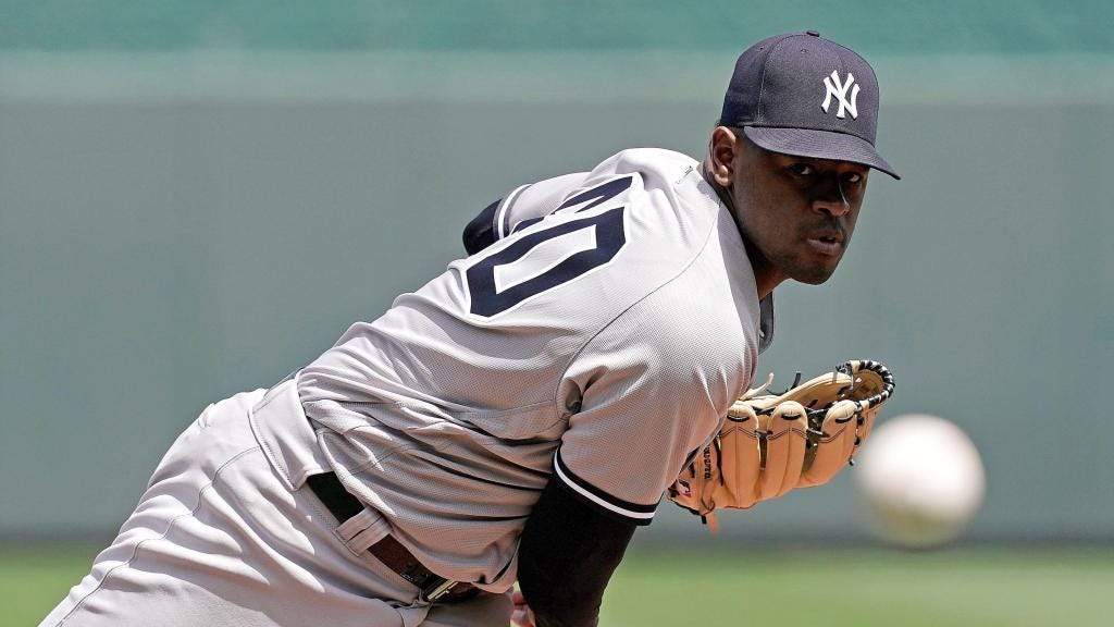 Yankee rotation adjustment after rainouts: Luis Severino takes mound  Tuesday, sixth starter TBD – The Mercury News