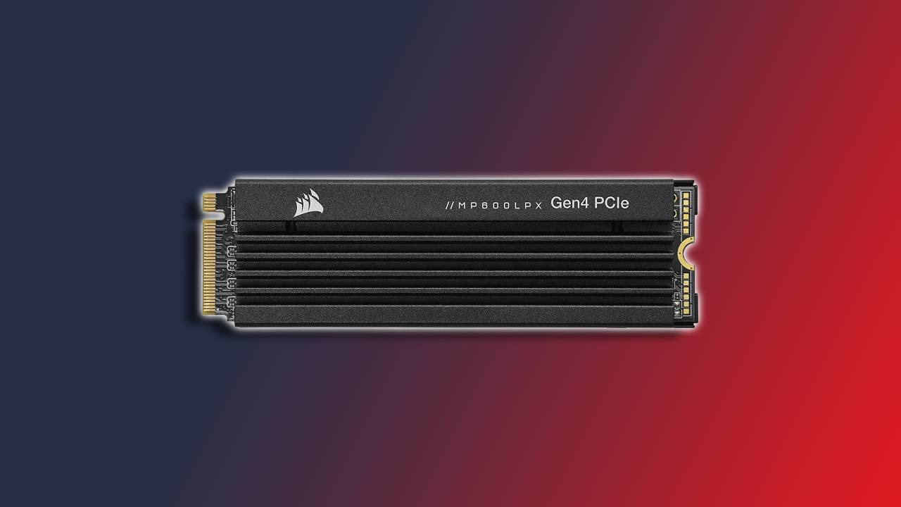 A close up of the Corsair MP600 Pro LPX