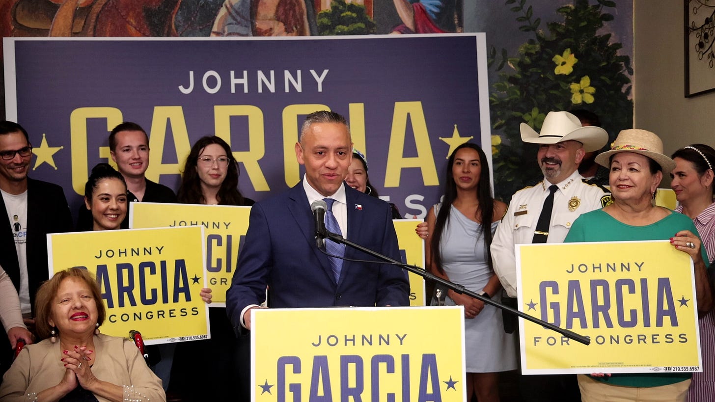 BCSO spokesperson Johnny Garcia announces candidacy for Texas' redrawn 35th Congressional District BCSO spokesperson Johnny Garcia announces candidacy for Texas' redrawn 35th Congressional District