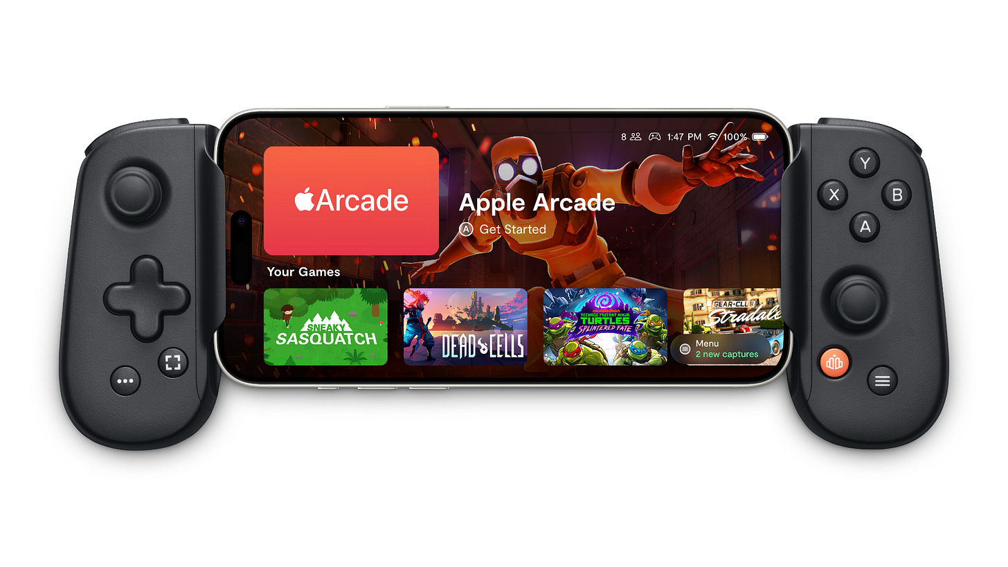 Backbone One gaming controller Backbone One gaming controller