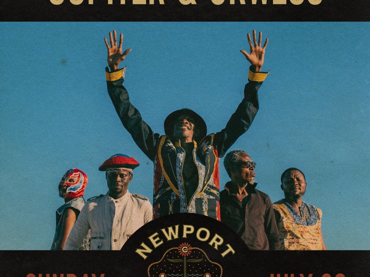 Jupiter & Okwess joins the 2023 Newport Folk Festival lineup