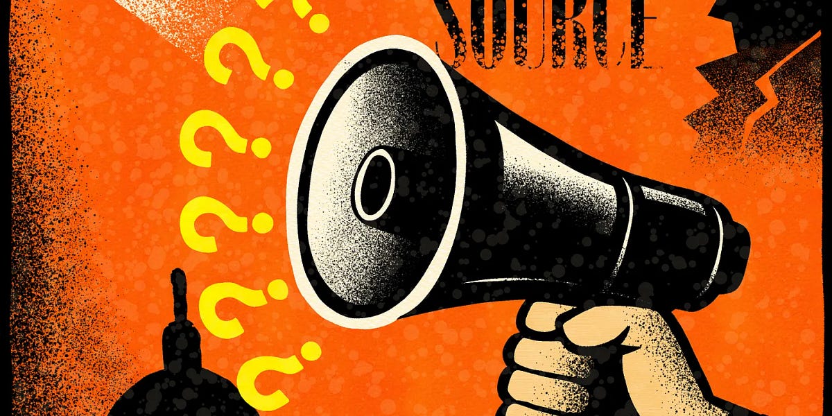 Listen to This Article: Introducing: Who's That Source?