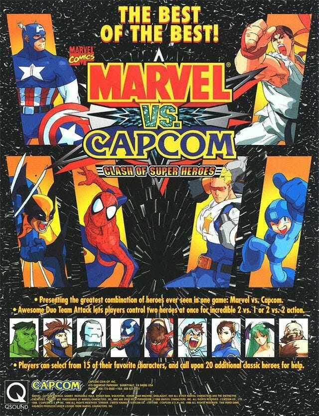 This may contain: the front cover of an old video game, which features many different characters and their names This may contain: the front cover of an old video game, which features many different characters and their names