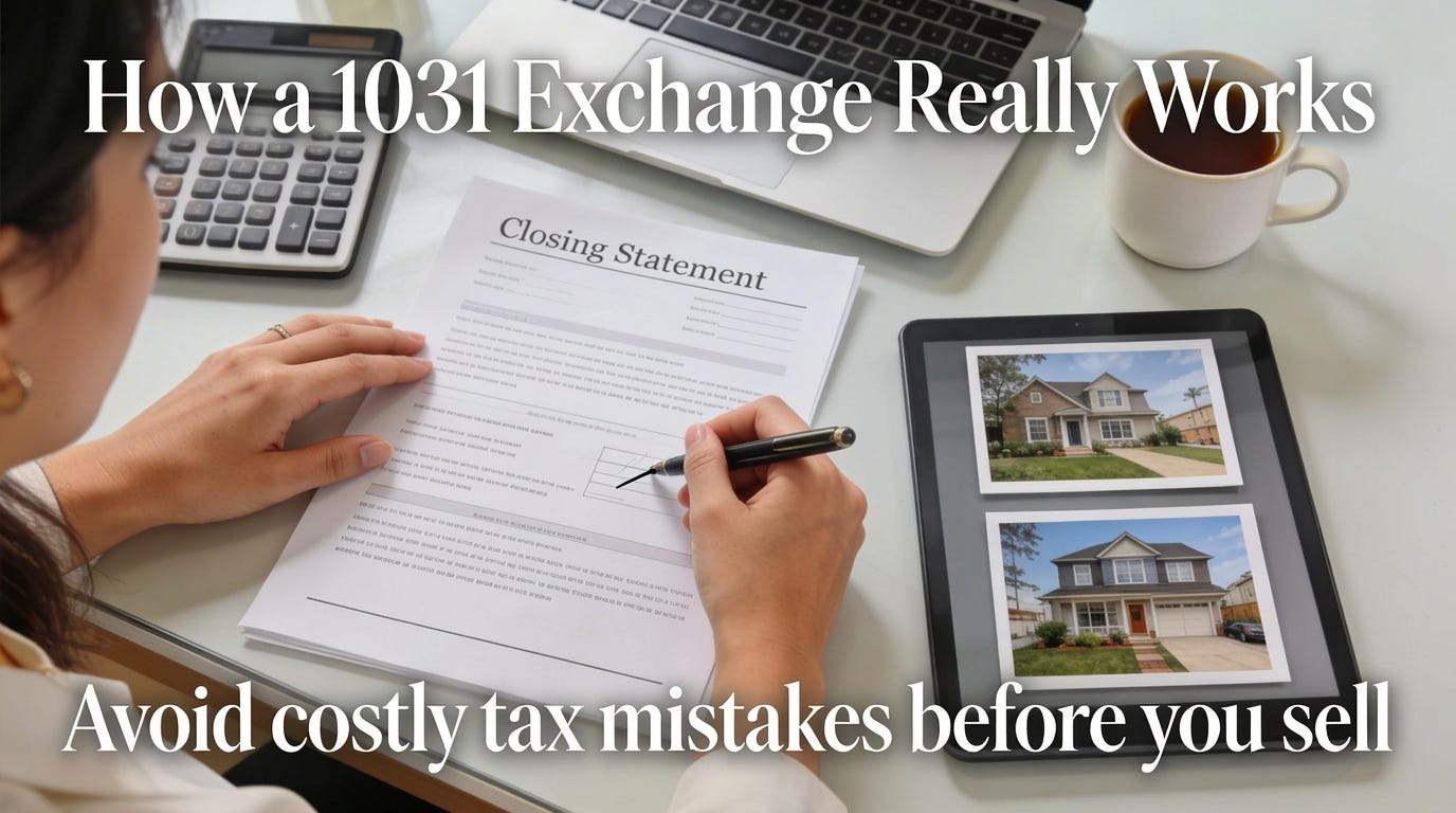 1031 Exchanges Explained the Way Investors Actually Need to Hear It