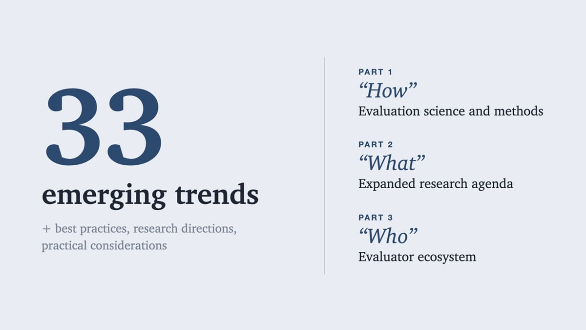 New paper: Emerging trends in AI agent evaluation