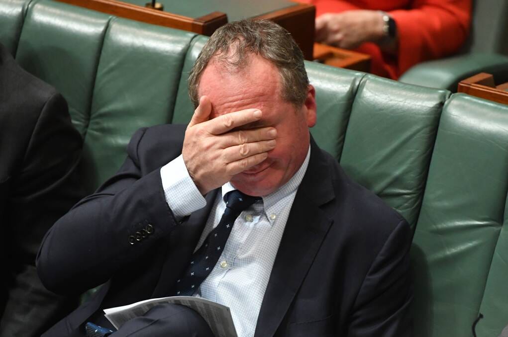 Will Barnaby Joyce have to pay back millions in salary? | The Armidale  Express | Armidale, NSW