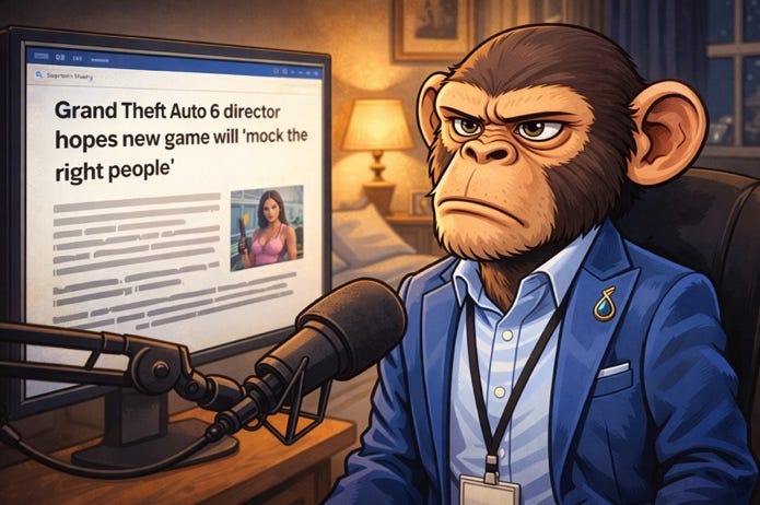 A cartoon monkey in a suit

AI-generated content may be incorrect.
