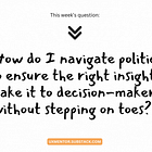 The "Political Intelligence" Playbook