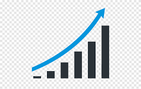 Ilustración de barras de bajo a alto, gráfico de barras del gráfico de  crecimiento, gráfico de crecimiento del negocio s, azul, ángulo png | PNGEgg