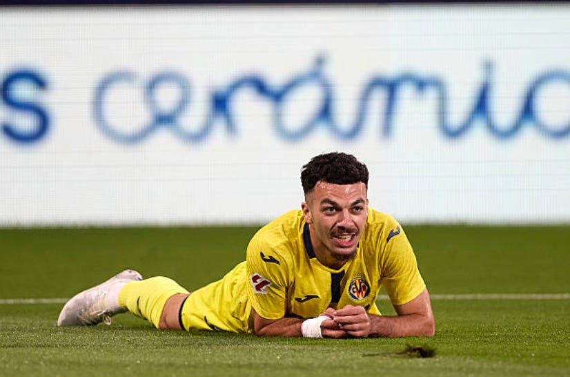 VILLARREAL, SPAIN - MAY 24: Georges Mikautadze of Villarreal CF reacts during the LaLiga EA Sports match between Villarreal CF and Atlético de Madrid at Estadio de la Ceramica on May 24, 2026 in Villarreal, Spain. (Photo by Omar Arnau/Quality Sport Images/Getty Images) VILLARREAL, SPAIN - MAY 24: Georges Mikautadze of Villarreal CF reacts during the LaLiga EA Sports match between Villarreal CF and Atlético de Madrid at Estadio de la Ceramica on May 24, 2026 in Villarreal, Spain. (Photo by Omar Arnau/Quality Sport Images/Getty Images)