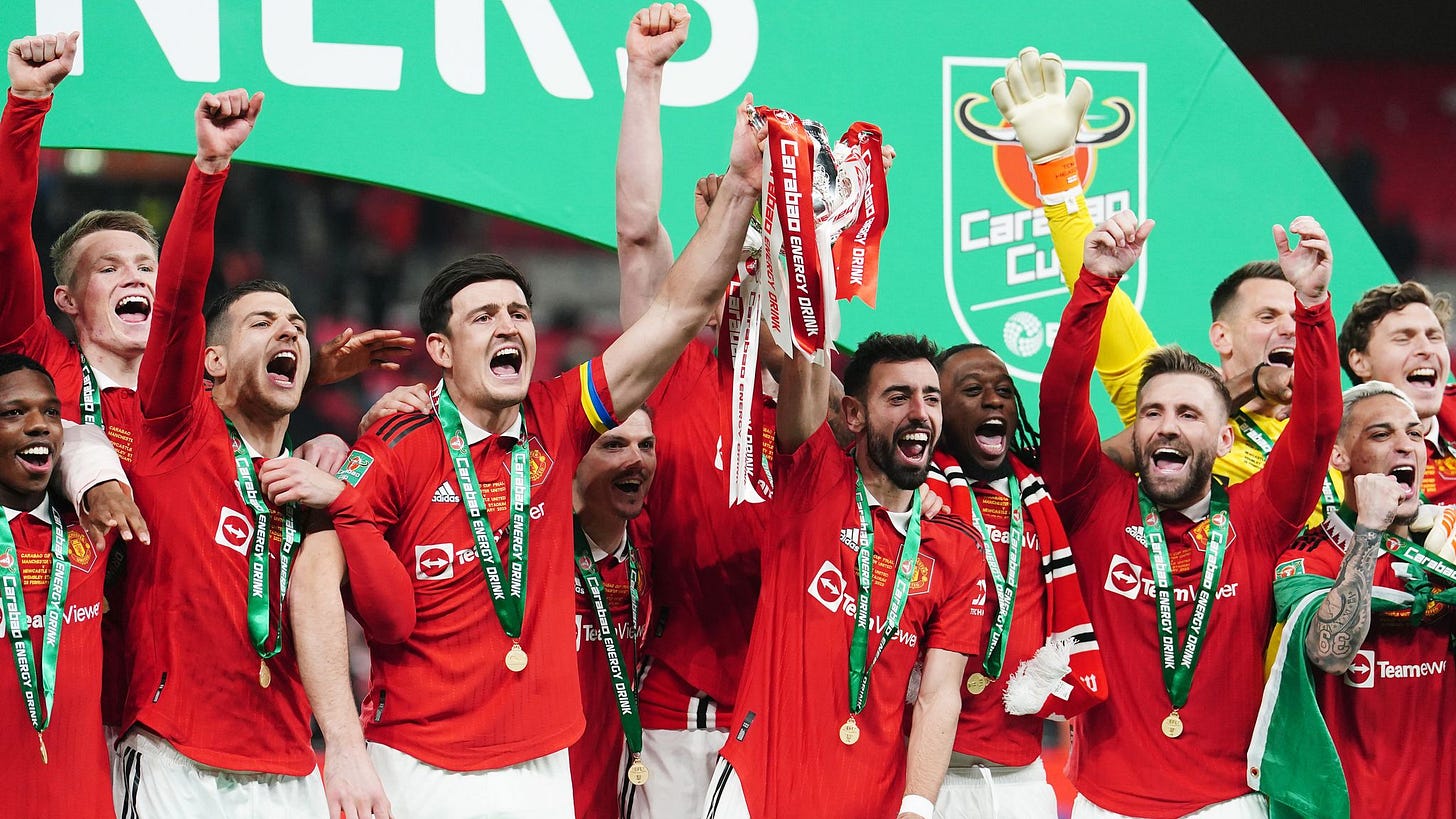 Man Utd 2-0 Newcastle: Erik ten Hag's side win Carabao Cup to end six-year  trophy drought | Football News | Sky Sports