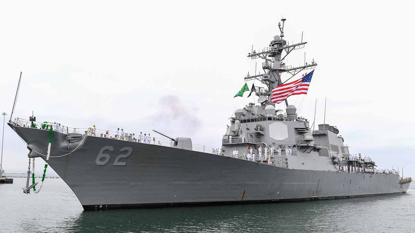 US Navy Destroyer First to Deploy AI System US Navy Destroyer First to Deploy AI System