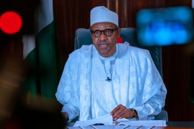 Nigerian President Muhammadu Buhari Nigerian President Muhammadu Buhari