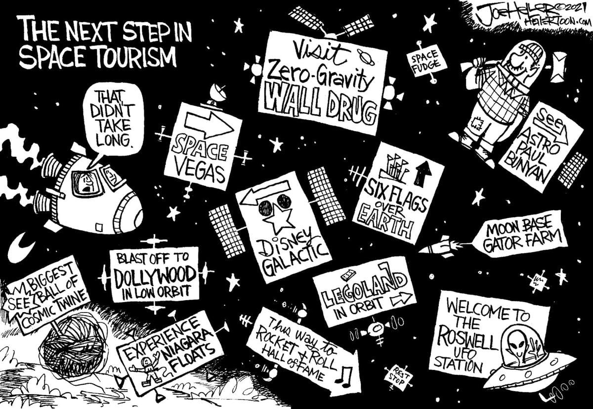 Cartoon: Space Tourism | Opinion | nwestiowa.com