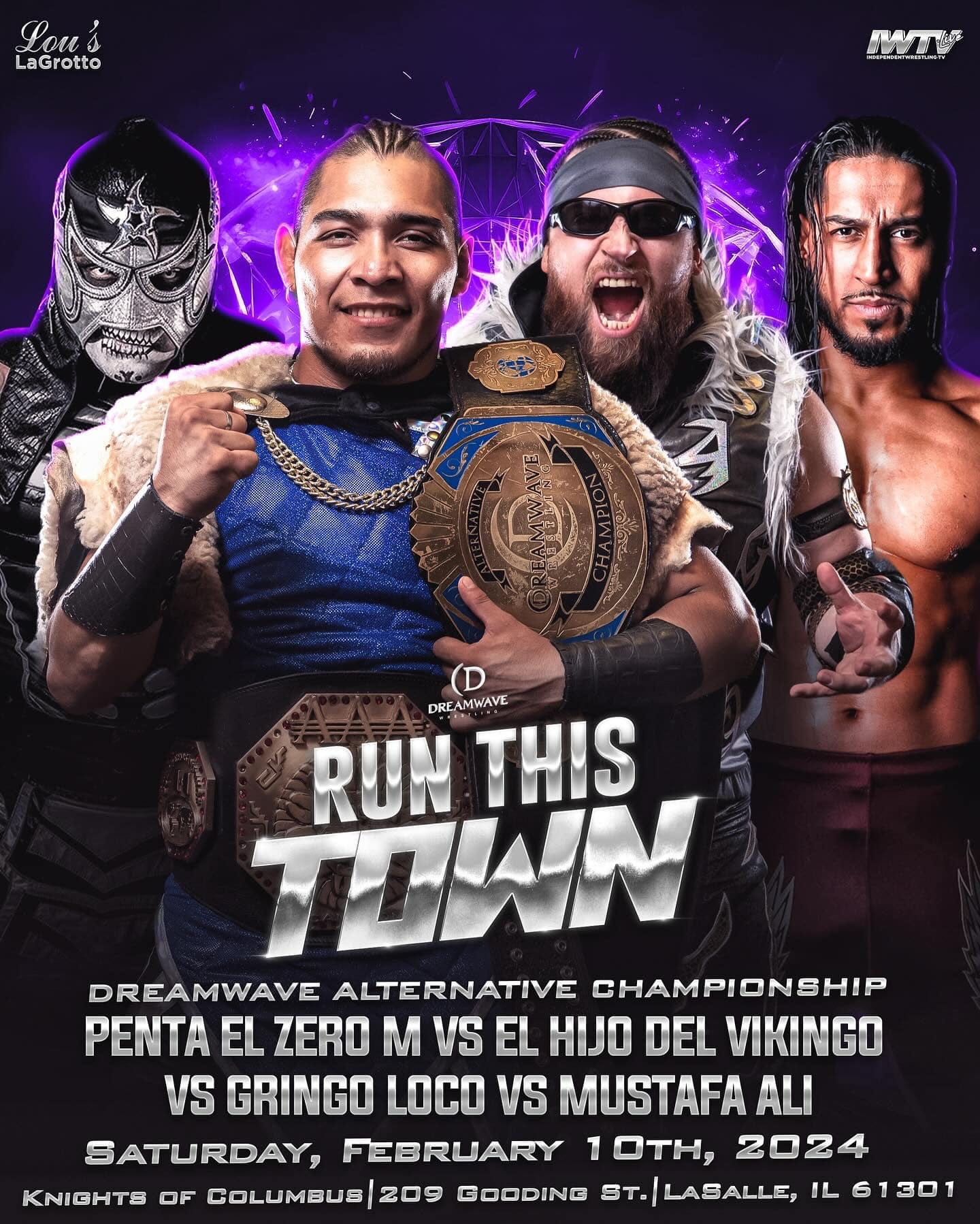 Dreamwave Run This Town Alt Championship Graphic