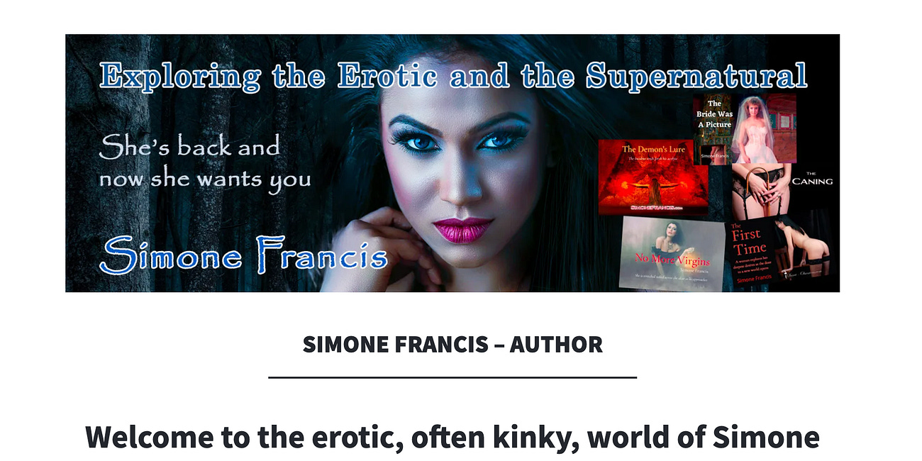 The Simone Francis Interview: Bringing Our Secret and Sexy Obsessions to Life
