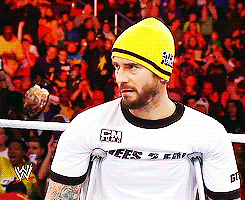 CM Punk (GIF image) | Cm punk, Wrestling videos, Punk