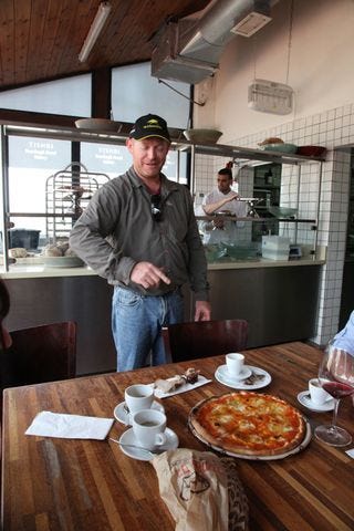 Israel – Golan Tishbi and pizza Israel – Golan Tishbi and pizza