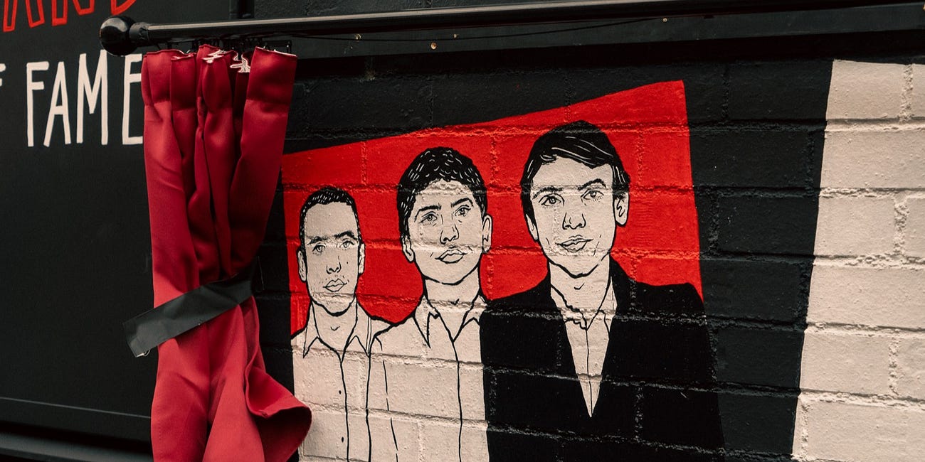 Field Music honoured on Sunderland’s Music Wall of Fame