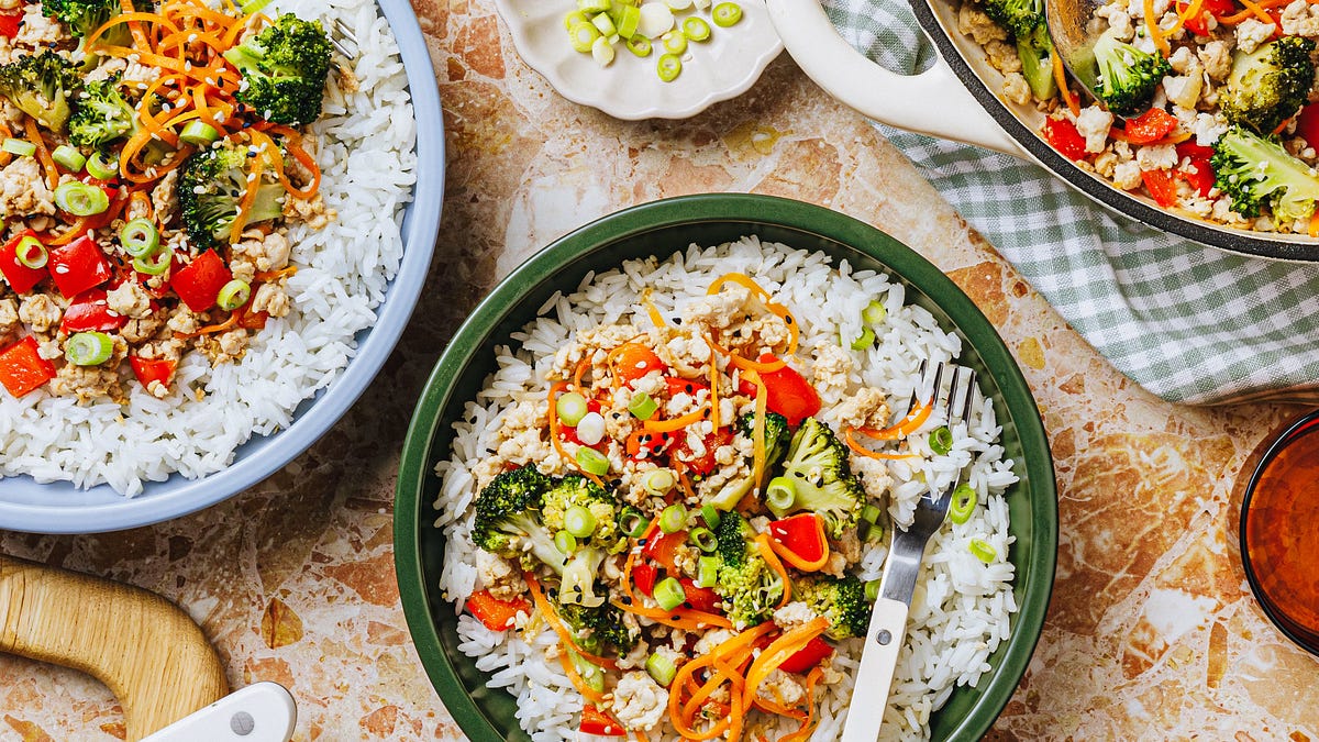 Saucy Teriyaki Chicken Bowls in 20 Minutes For Under $20