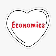 I Love Economics" Sticker for Sale by ...
