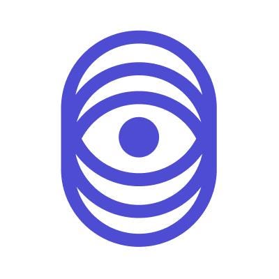 The Astra Trainer logo, a stylised eye formed from concentric arcs.