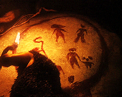 cave painting animation