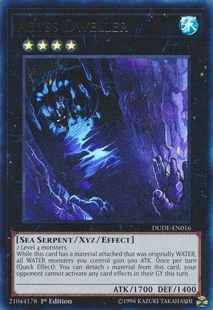 Amazon.com: Yu-Gi-Oh! - Abyss Dweller - DUDE-EN016 - Ultra Rare - 1st  Edition - Duel Devastator : Toys & Games