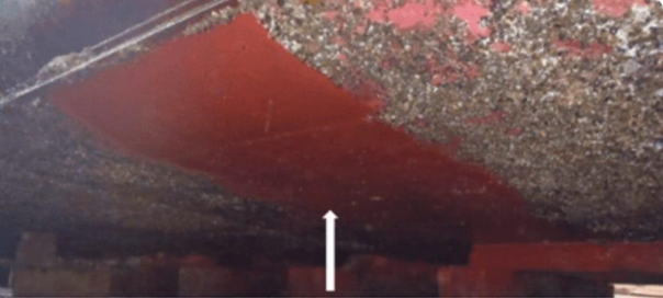 A red ceiling with white arrows
AI-generated content may be incorrect. A red ceiling with white arrows
AI-generated content may be incorrect.