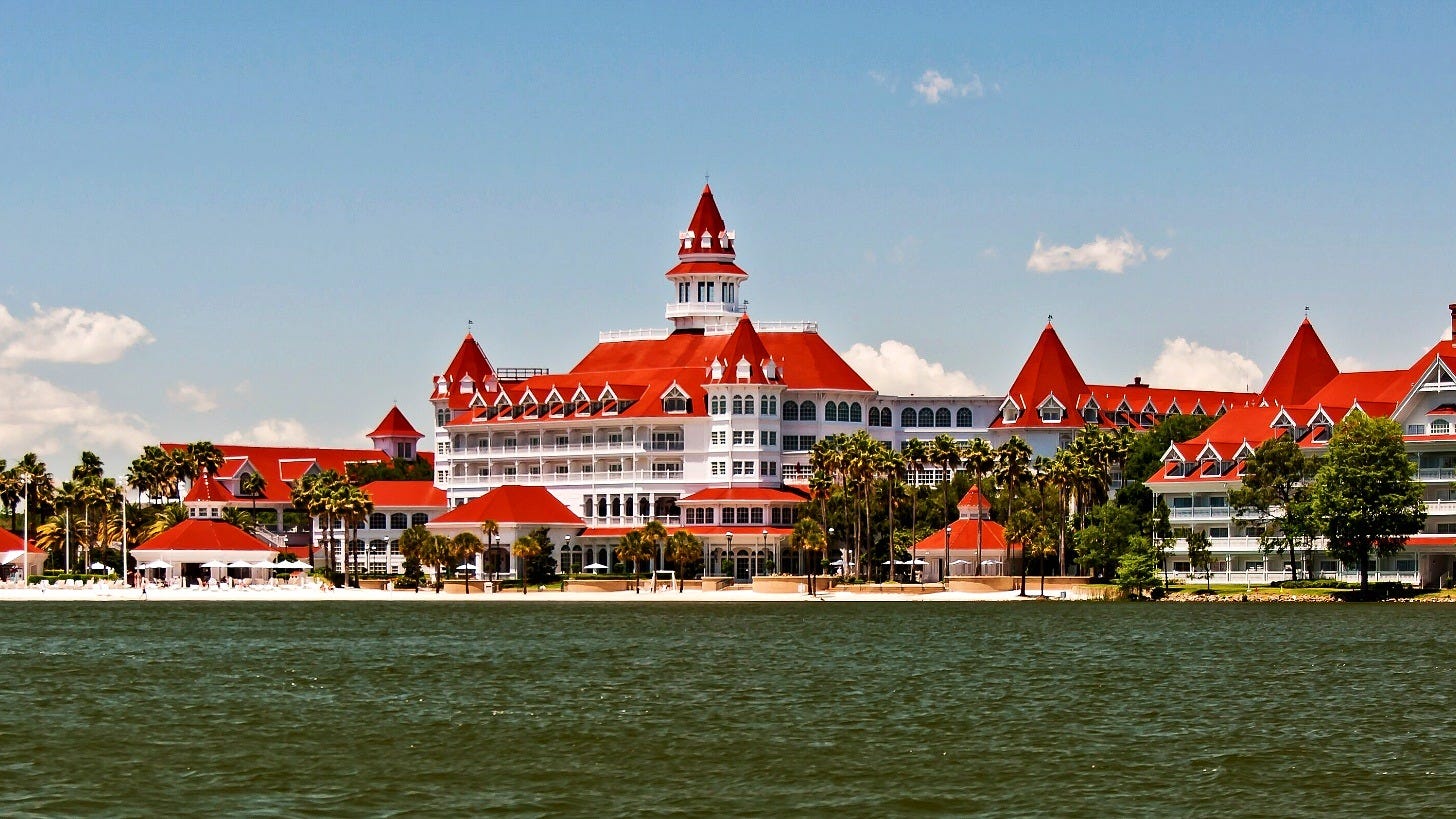 Disney's Grand Floridian Resort & Spa. Image: Sixflashphoto via Wikimedia Commons