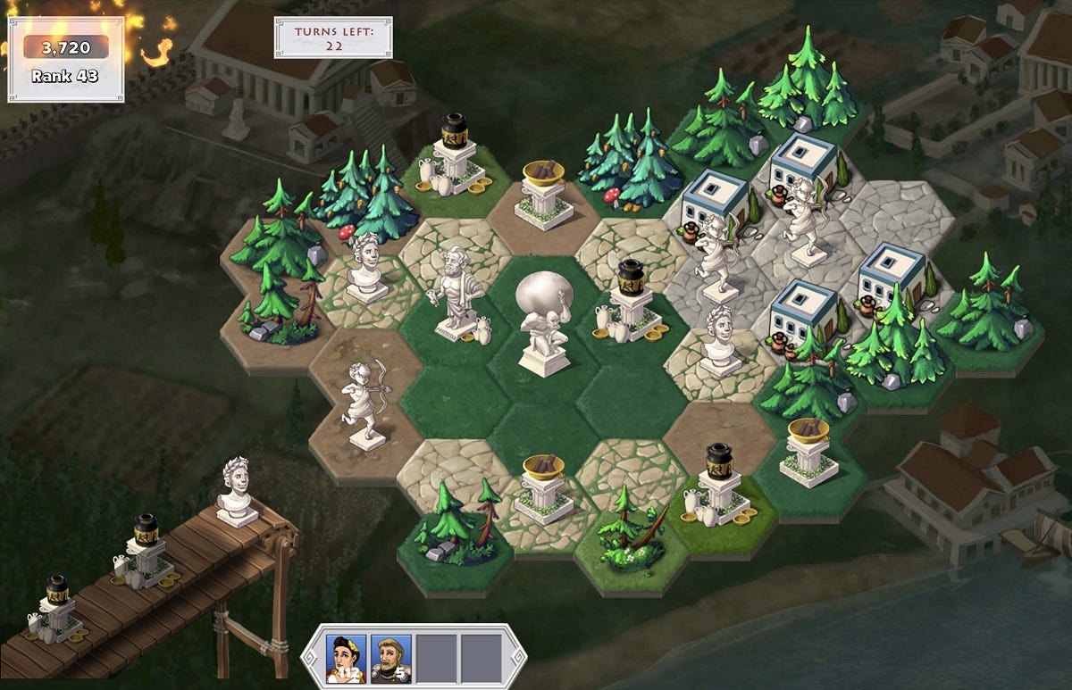 InfiniGods launches InfiniMerge Web3 building game set in ancient Greece |  VentureBeat