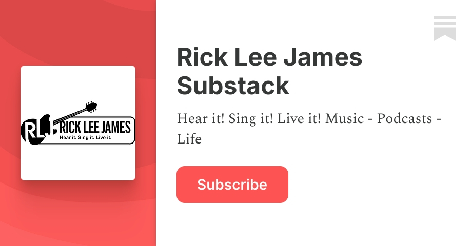 Rick Lee James Substack | Substack