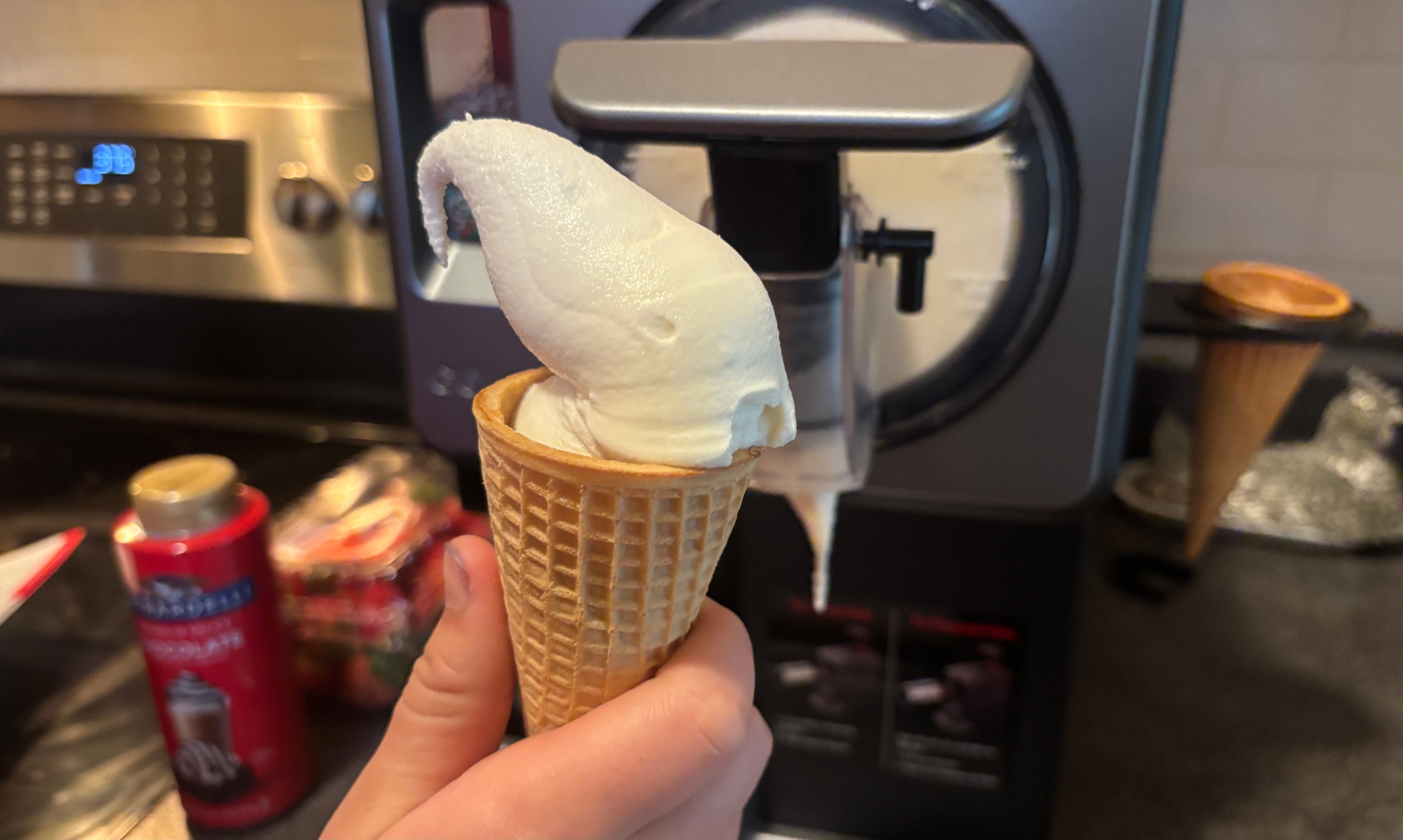 THE COOKBOOK TEST #106: GOURMIA SOFT SERVE ICE CREAM MAKER