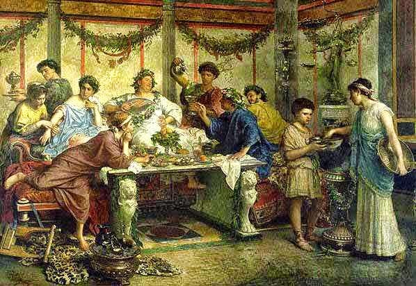 Como era a alimentação na Roma Antiga?