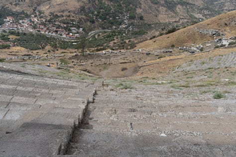 The amphitheater at Pergamon