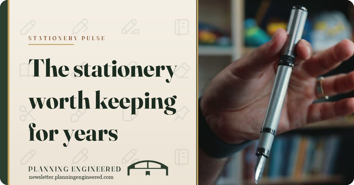 Stationery Pulse: The stationery worth keeping for years