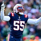 Patriots' linebacker Josh Uche talks about his future, NFC West team 'heavily' interested at deadline