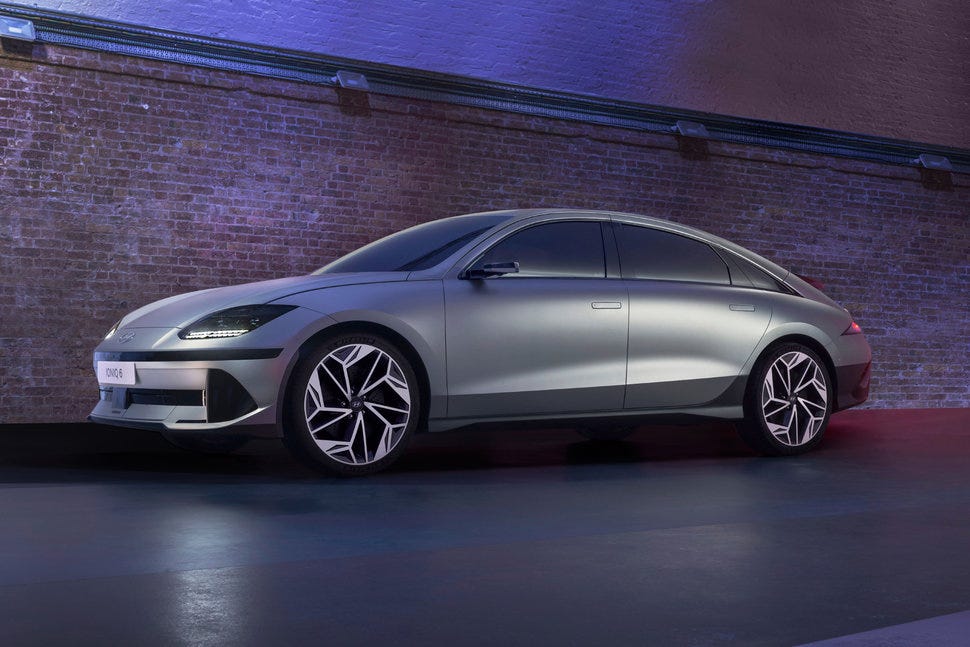 El Ioniq 6 "streamliner electrificado" parece que va a continua