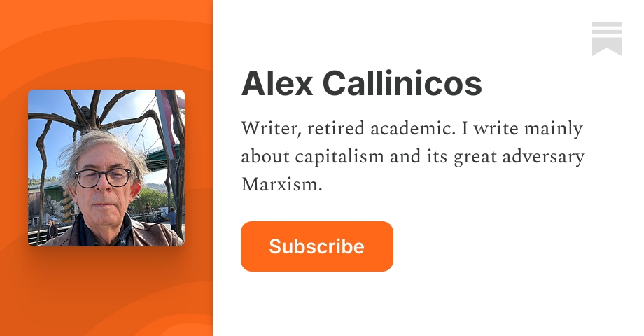 Alex Callinicos | Substack