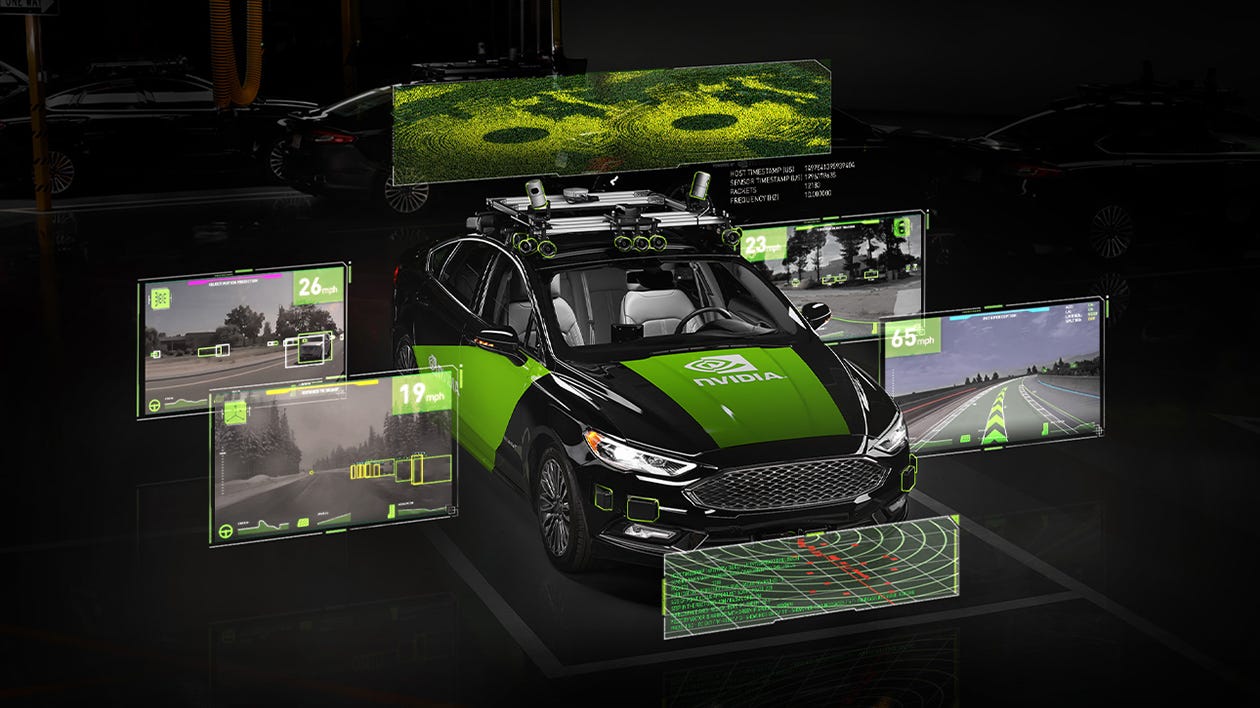 Autonomous Car Development Platform from NVIDIA DRIVE AGX