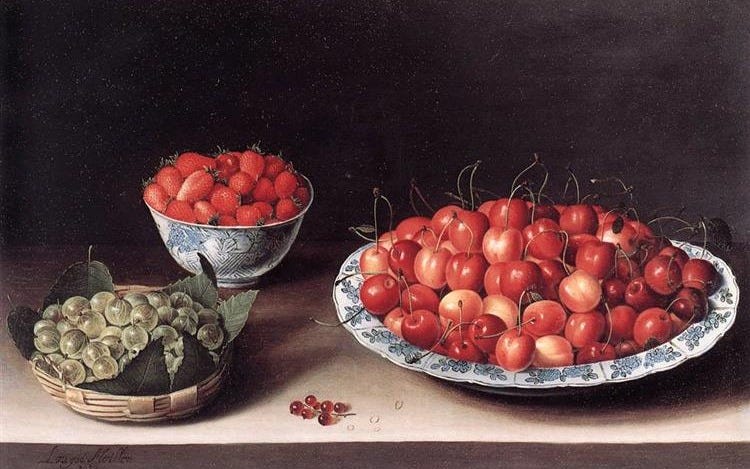 Strawberry Paintings