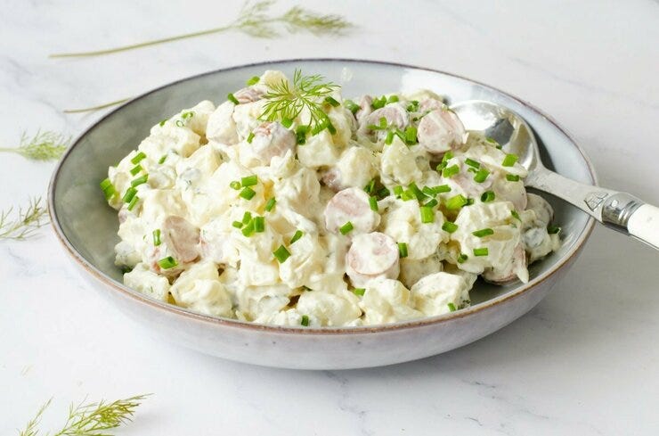 Ensalada de patata alemana