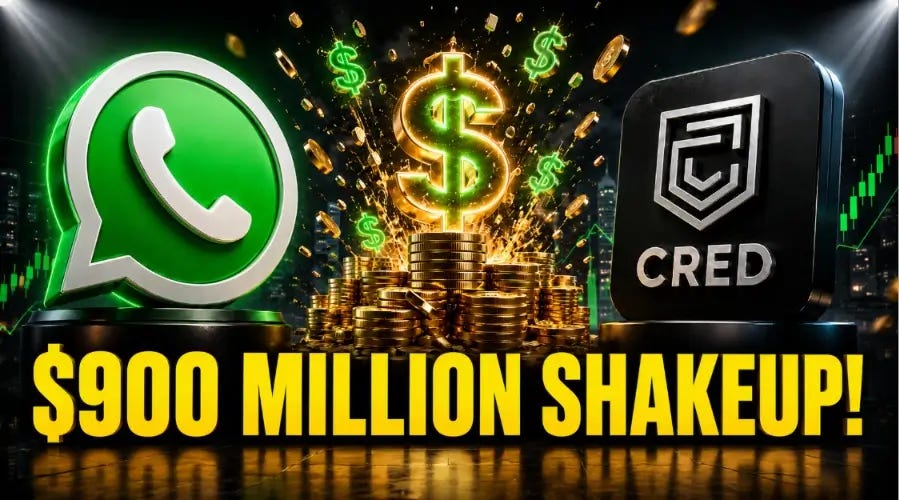 Meta Invests $900 Million in CRED; Founder Kunal Shah is New Head of WhatsApp