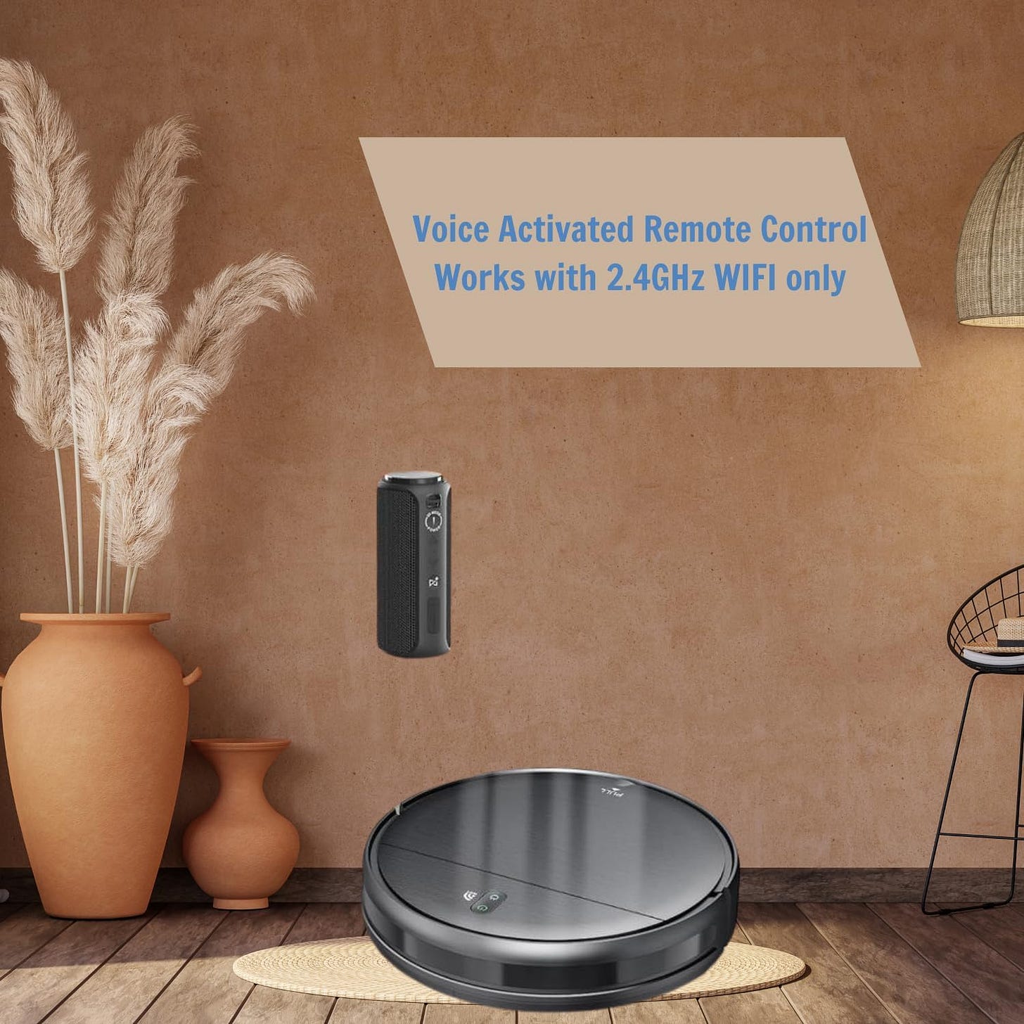 Robot Vacuum and Mop Combo, 2 in 1 Mopping Robot Vacuum Cleaner with Schedule, Wi-Fi/App, 1400Pa Max Suction, Self-Charging Robotic Vacuum, Slim, Ideal for Hard Floor, Pet Hair, Low-Pile Carpet