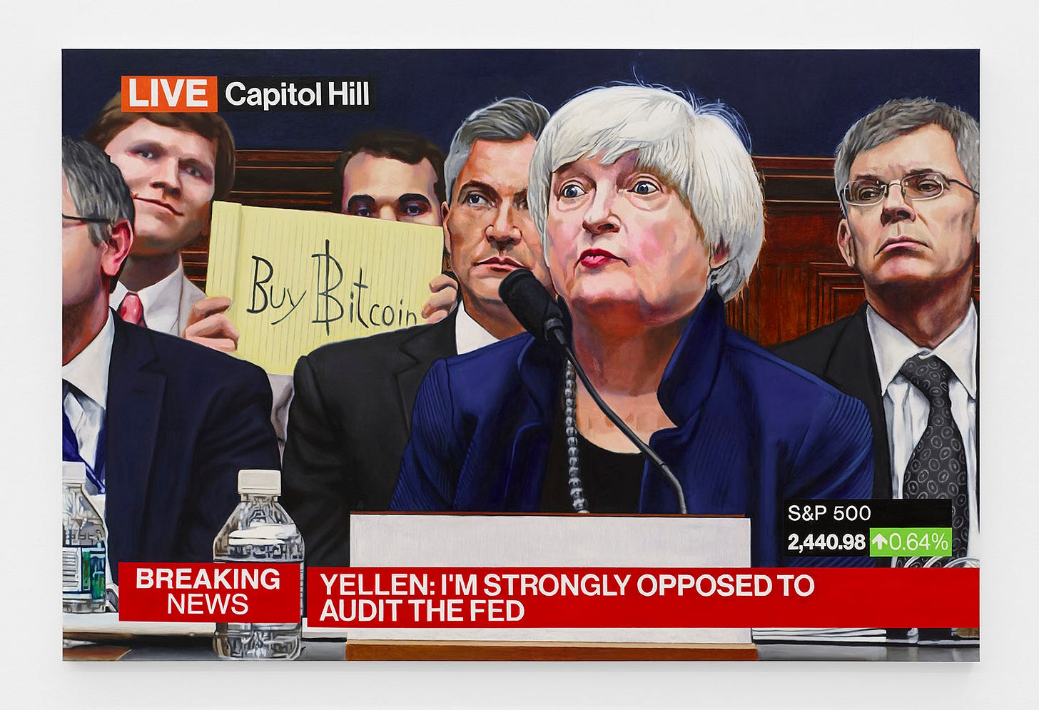 Bitcoin Sign Guy, 2024