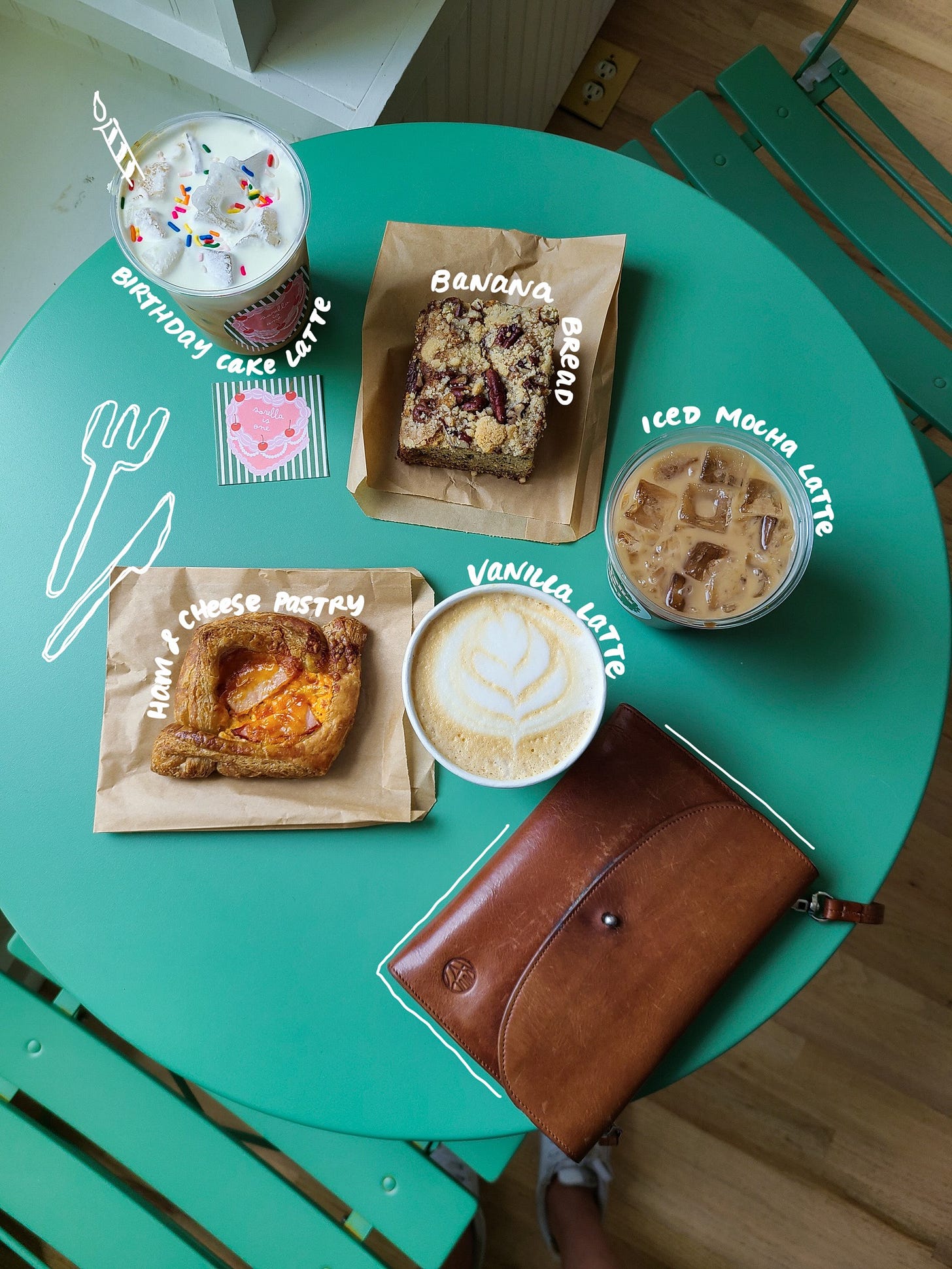 Sorella Coffee tablescape
