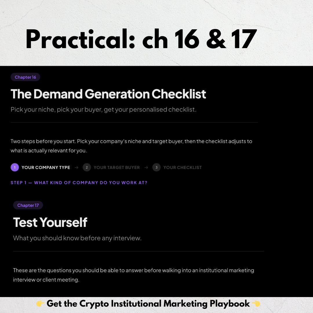 The Crypto Institutional Marketing Playbook