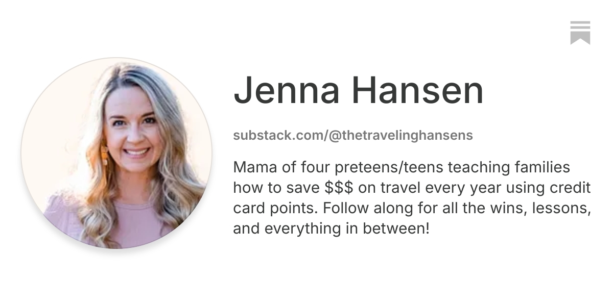 Jenna Hansen | Substack