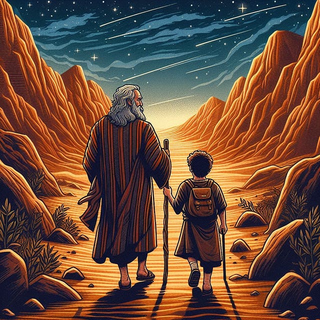 Free ai generated abraham israel illustration